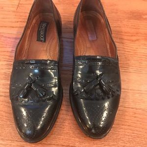 Men’s Black Dress shoes size 10.5  - made in Italy